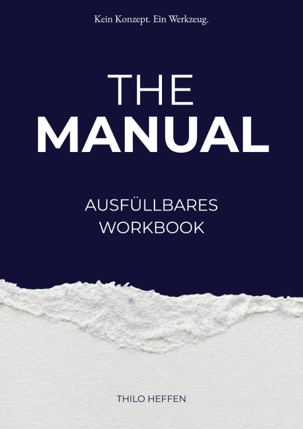 THE MANUAL — Das Einsatzprotokoll, Workbook-Cover